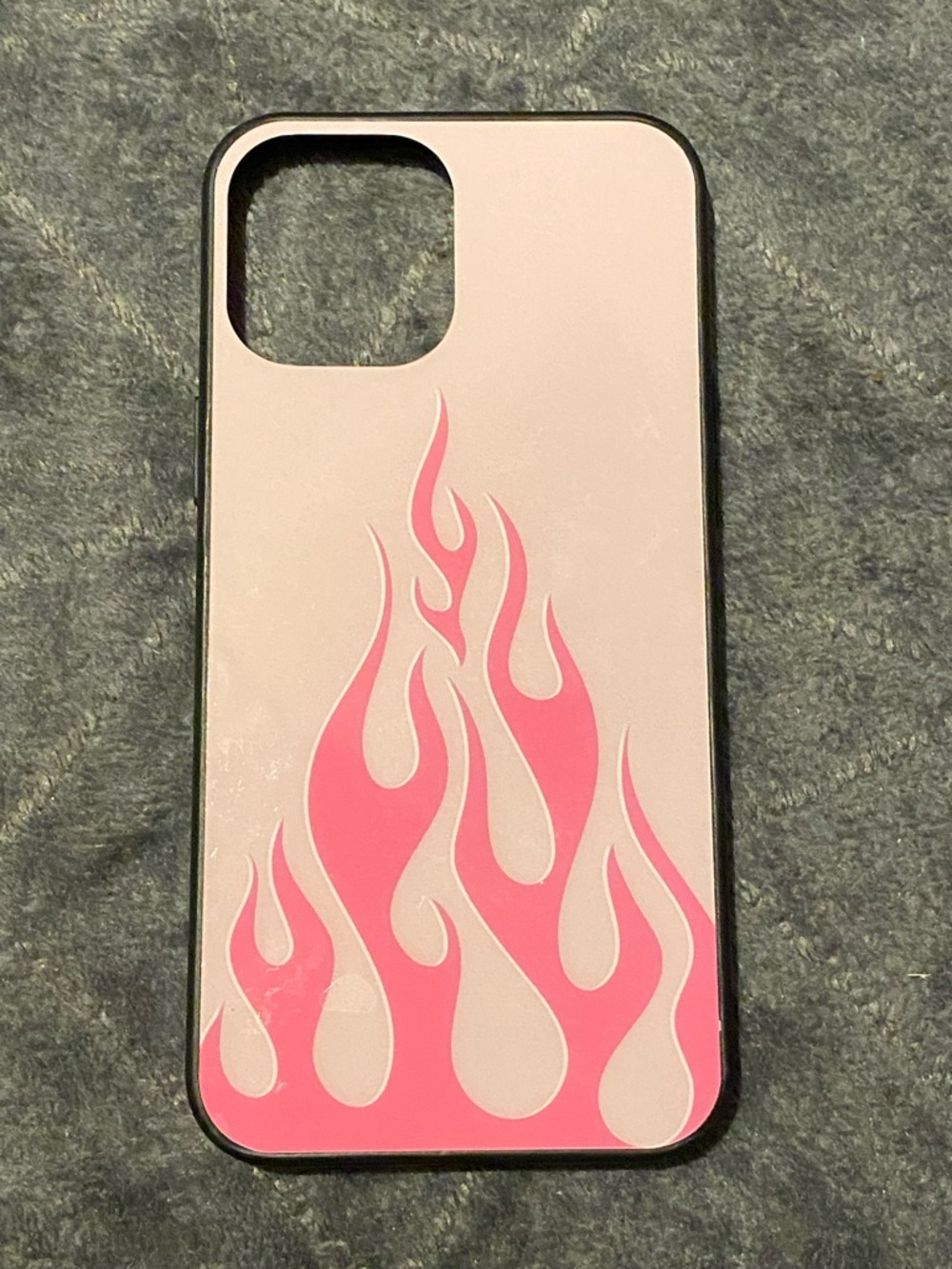 Pink Flame Protective Phone Case - Stylish Slim Design